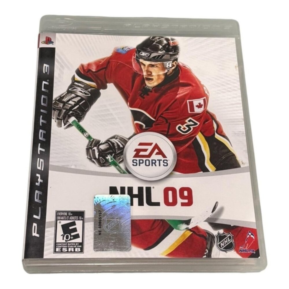 NHL 09 PlayStation 3 PS3 Hockey Video Game Complete EA Sports Tested Case Manual